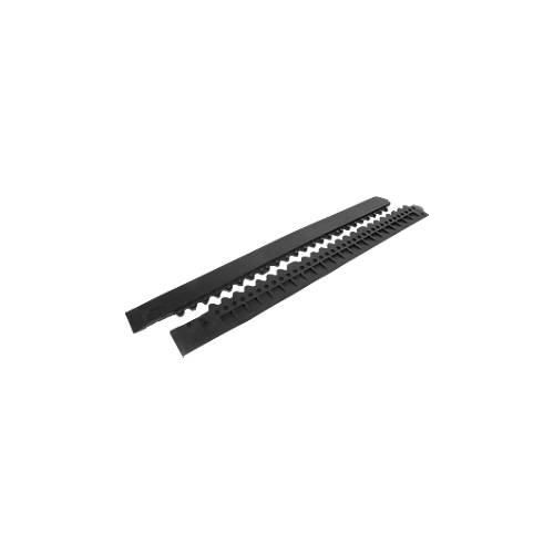 Randleiste mit Verbinder, schwarz