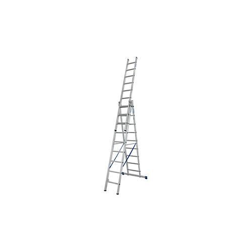 Alu-Vielzweckleiter 3 x 9 Sprossen