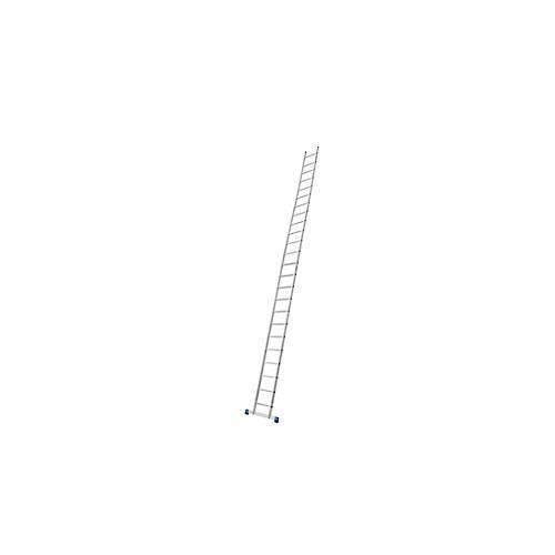 Alu-Anlegeleiter Stabilo, 24 Sprossen, mit Traverse