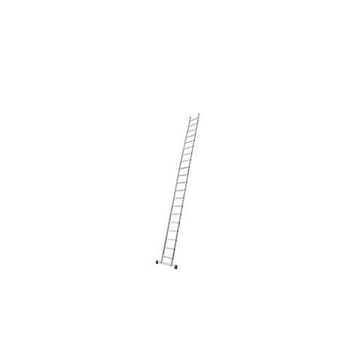 Alu-Anlegeleiter Stabilo, 20 Sprossen, mit Traverse