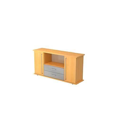 Sideboard mit 2 Schubladen, Buche
