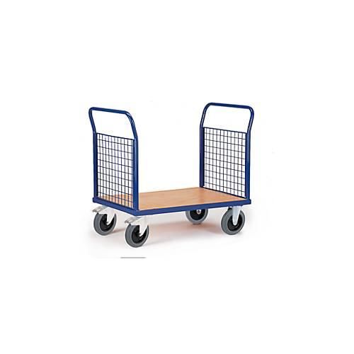 Gitter-Doppelstirnwandwagen, 850 x 500 mm