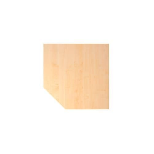 Trapezplatte TOPAS LINE, Ahorn/silber