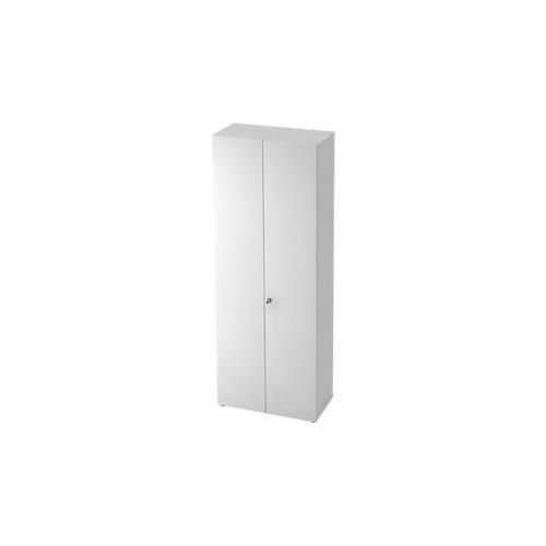 Aktenschrank TOPAS LINE, 6 Ordnerhöhen, B 800 mm, weiß/weiß