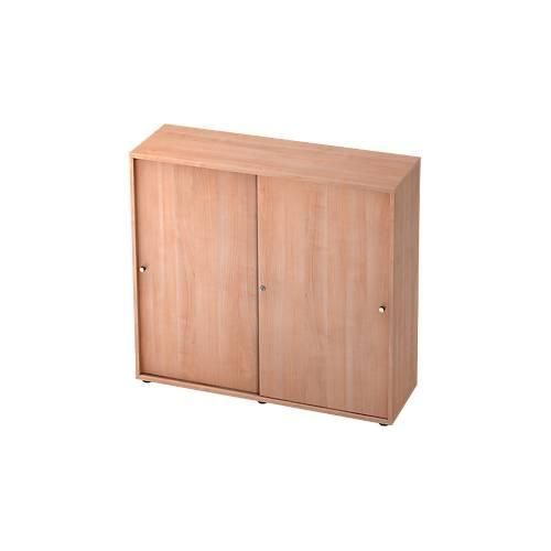 Schiebetürenschrank TOPAS LINE, 3 OH, Nussbaum/Nussbaum