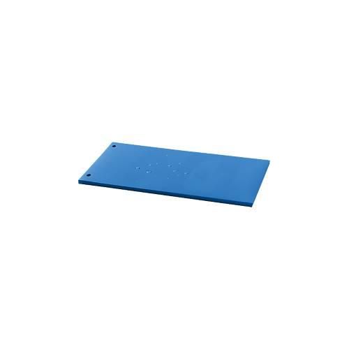 Trennstreifen-Folien, Polypropylen, unifarben, 100 Stück, blau