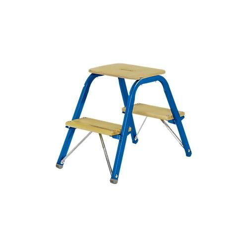 Tritt aus Leichtstahl®, 2 Stufen