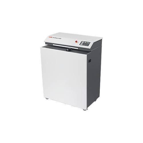 Verpackungspolstermaschine HSM ProfiPack P425, 2000 W, 220-240 V, mobil, Arbeitsbreite & Volumen einstellbar, ohne Staubabsaugungs-Anschluss