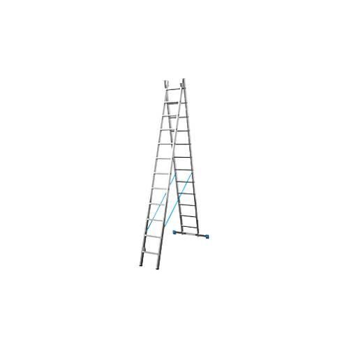 Alu-Mehrzweckleiter, 2x9 Sprossen