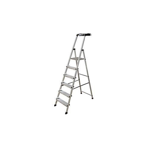 Secury Stufen-Stehleiter, 6 Stufen