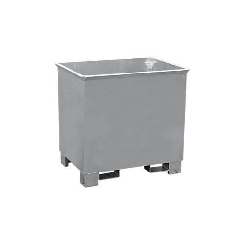 Behälter für Routenzüge Typ C 30, für Feststoffe, 3-fach stapelbar, Inhalt 0,3 m³, bis 500 kg, verzinkt