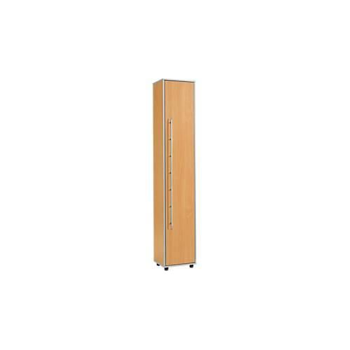 Schäfer Shop Select Aktenschrank Moxxo IQ, Holz, 5 Böden, 6 OH, B 401 x T 362 x H 2166 mm, Buche-Dekor