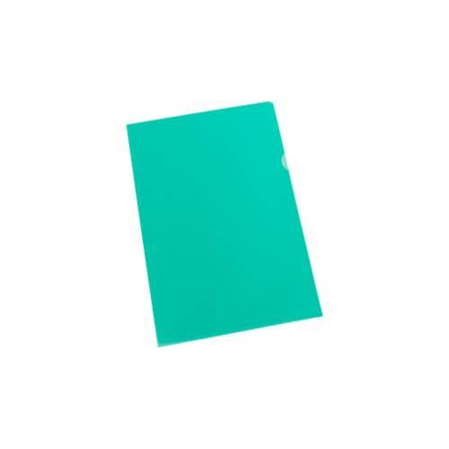 Schäfer Shop Select Sichthülle, DIN A4, genarbt, 25 Stück, grün