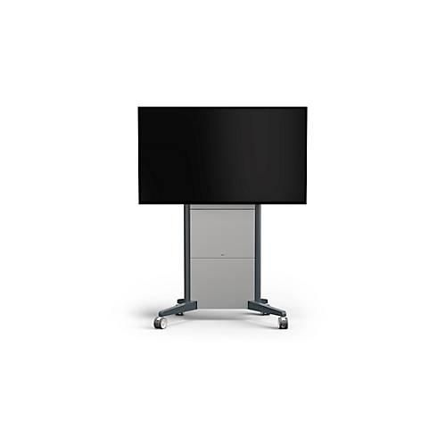 Monitorständer SMS Presence, mobil, elektrisch höhenverstellbar, für 1 Display ab 46