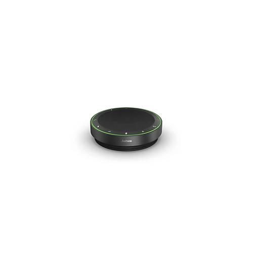 Bluetooth Freisprecheinrichtung Jabra SPEAK2 75, tragbar, bis 4 Teilnehmer, bis 30 m, bis 32 h, 4 Mikrofone, USB-C, UC-optimiert, dunkelgrau