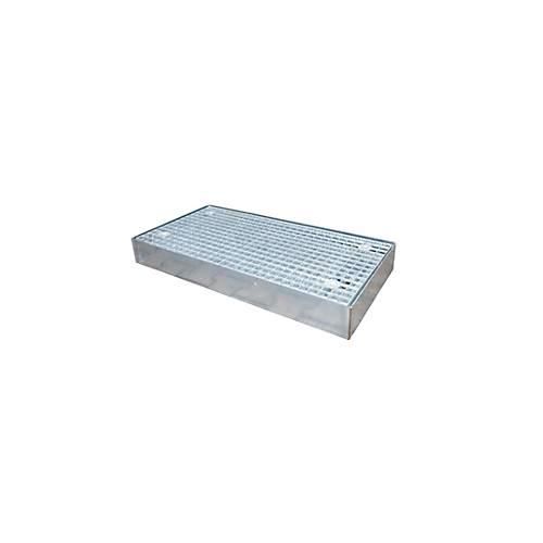 Bodenschutzwanne Typ BSW 122, befahrbar, verzinkt