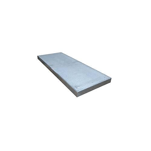 Bodenschutzwanne Typ BSW 126, befahrbar, verzinkt