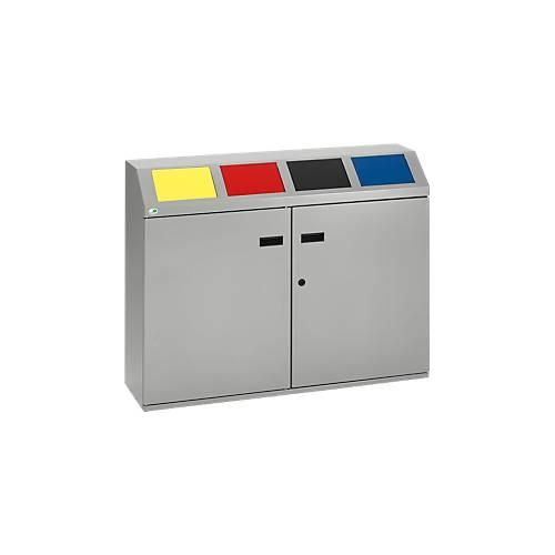 Wertstoffsortiersystem, 4-fach