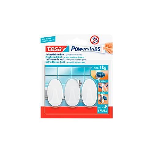 tesa Powerstrips Haken Small, oval