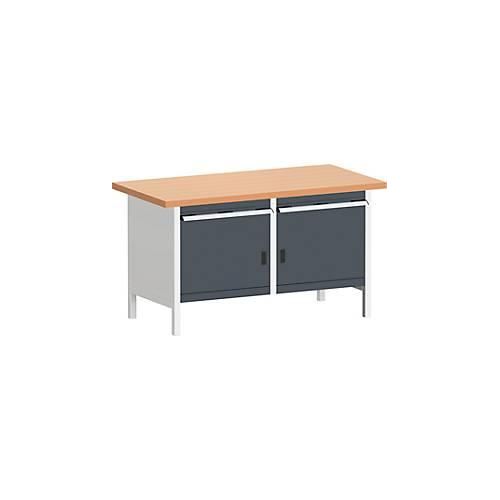 Kastenwerkbank KW-1578-2.4, anthrazitgrau