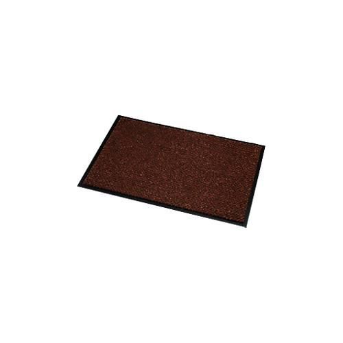 Fußmatte Mikrofaser, B 1200 x L 2400 mm, waschbar bei 30 Grad, braun