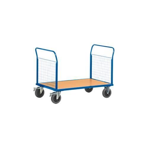 Gitter-Doppelstirnwandwagen, L 1000 x B 700 mm