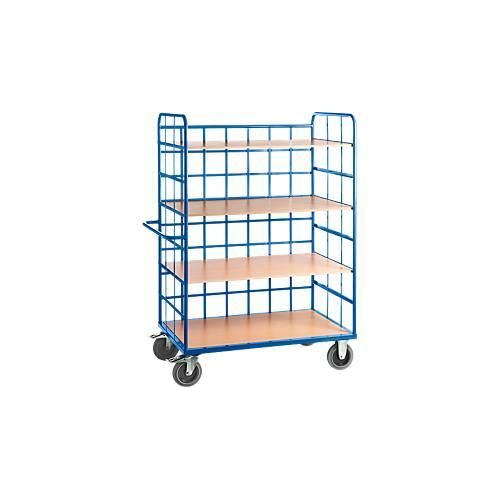 Gitter-Etagenwagen, 3 Etagen, L 1200 x B 800 mm