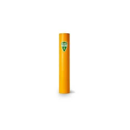 Regalstützenschutz a.m.p.e.r.e. ECO RACK, Tiefkühllager geeignet, Signalfarbe, recycelter Kunststoff, B 70-87 x H 600 mm