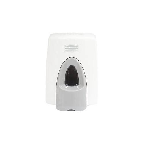 Spender für Toilettensitzreiniger Rubbermaid, kompatibel mit RVU9503, L 140 x B 128 x H 205 mm, weiß-grau