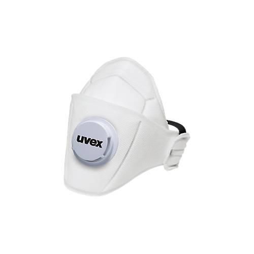 Atemschutzmaske Uvex silv-Air 5310 premium, FFP3 NR D, Faltmaske mit Ausatemventil, 15 Stück