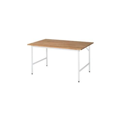 RAU Arbeitstisch, Buche-Platte, 1500 x 800 x 800-850 mm