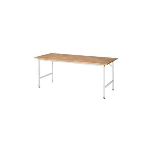 RAU Arbeitstisch, Buche-Platte, 2000 x 1000 x 800-850 mm