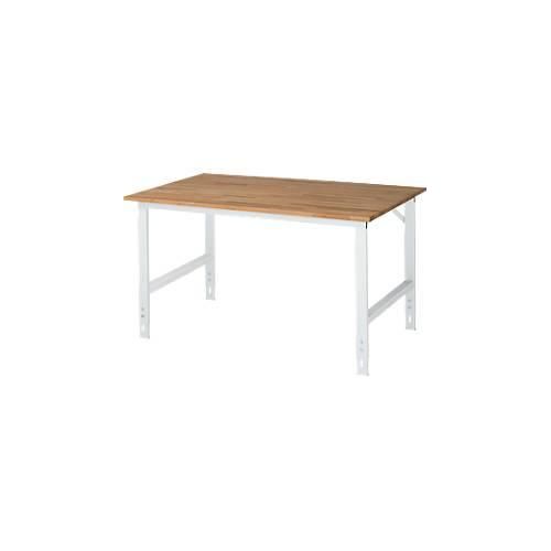 RAU Arbeitstisch, Buche-Platte, B 1500 x T 1000 x H 760-1080 mm