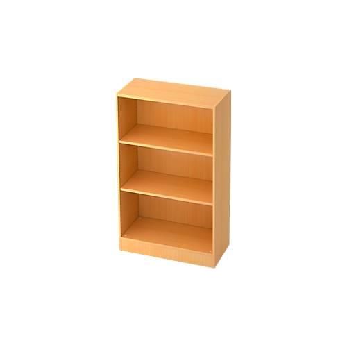 Regal TARVIS, 3 OH, B 800 x T 400 x H 1270 mm, Buche-Dekor