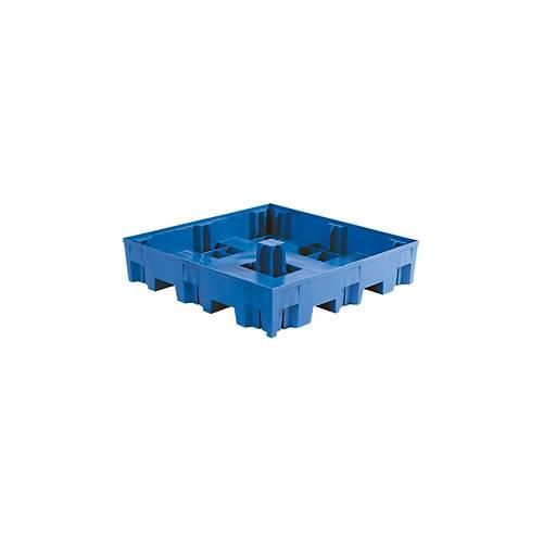 Auffangwanne, Polyethylen, unterfahrbar, 255 l, ohne Gitterrost