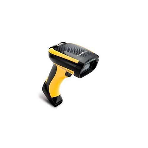 Barcodescanner Datalogic PowerScan PM9100 USB Kit, Funkreichweite 50 m, IP65, Fallschutz bis 2 m, ohne Display, inkl. Zubehör