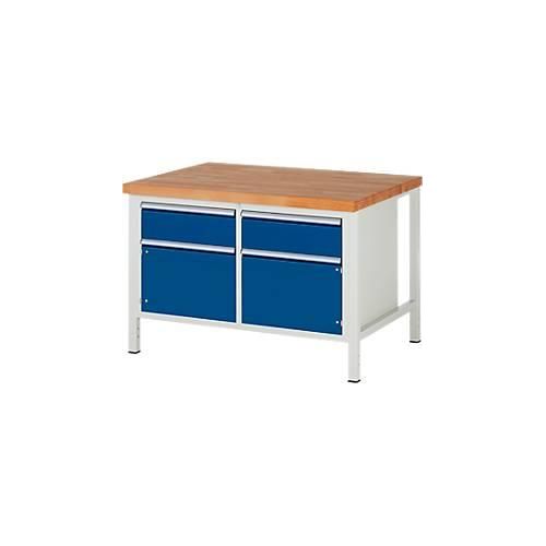 Werkbank Serie 8466, B 1250 x T 900 x H 840 mm