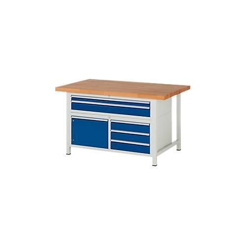 Werkbank Serie 8922, B 1500 x T 900 x H 840 mm