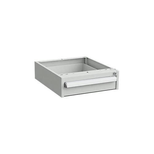 Unterbau-Container für Arbeitstische, Zentralverschluss, mit ESD-Schutz, B 450 x T 520 mm, 1 Schublade