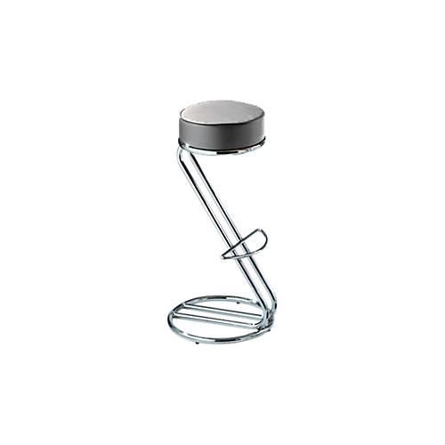 Barhocker Zeta, grau, 2 Stück