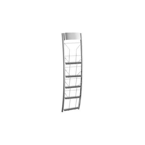 Prospekt-Wandhalter Filio, inkl. Wandbefestigungsmaterial, Stahl
