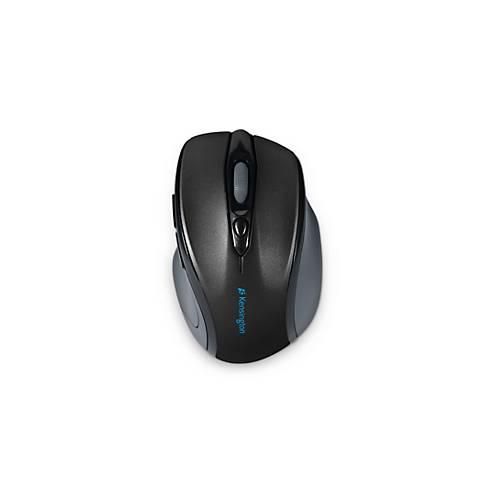 Funkmaus Kensington Pro Fit, für Rechtshänder, 1750 dpi, 5 Tasten & Scrollrad, USB-Receiver, inkl. 2 x AAA Batterien, schwarz