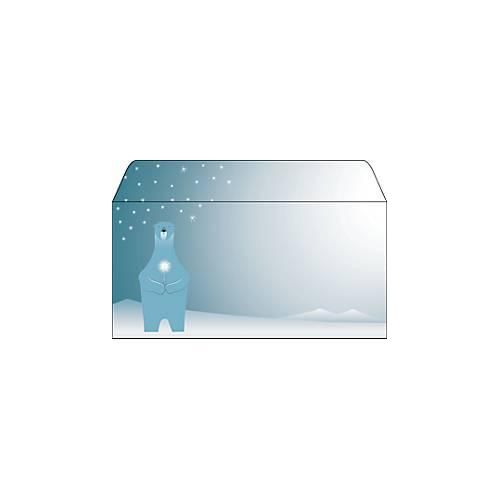 Sigel Briefumschläge Polar Bear, DIN lang, 25 St