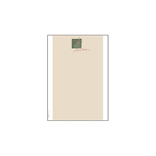 Motivpapier Sigel 'Christmas with Apples', DIN A4, 90 g/m2, 100 Blatt, weißes Feinpapier
