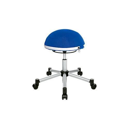Hocker Sitness Half Ball, blau