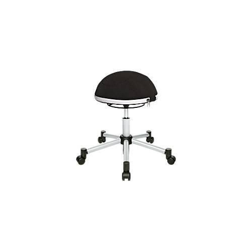 Hocker Sitness Half Ball, schwarz