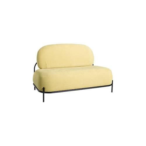 Sofa ADMIRAAL, Retro-Look, B 1245 x T 710 x H 770 mm, safran