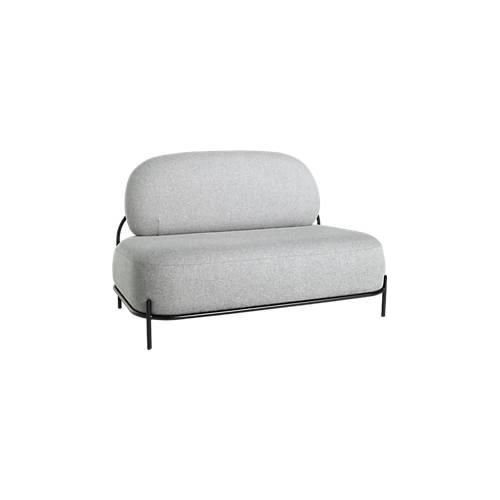 Sofa ADMIRAAL, Retro-Look, B 1245 x T 710 x H 770 mm, grau