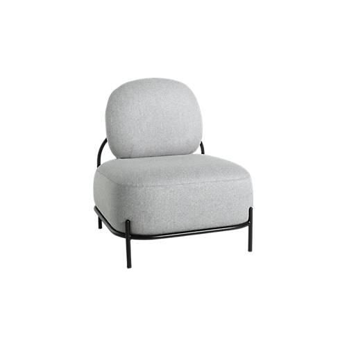 Sessel ADMIRAAL, Retro-Look, B 665 x T 710 x H 770 mm, grau