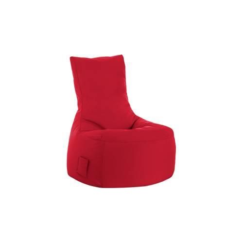 Sitzsack swing scuba®, 100% Polyester, abwaschbar, B 650 x T 900 x H 950 mm, rot